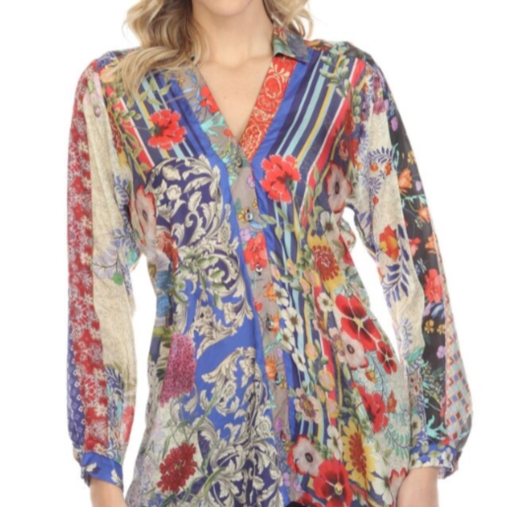 Johnny Was Wild Lillai Blouse